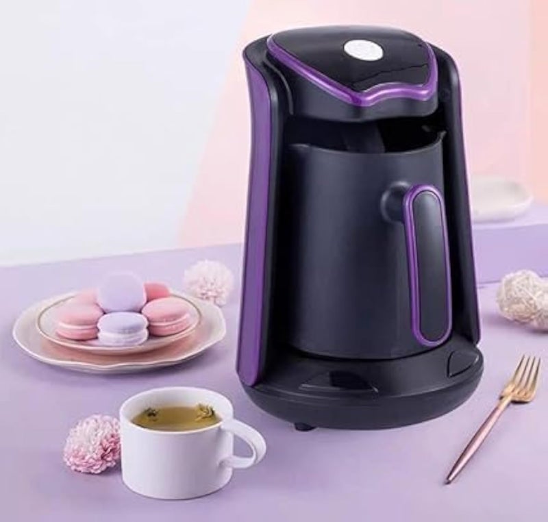 Turkish Coffee Machine- Enjoy the rich traditional taste of Turkish coffee with coffee maker 600 watts He will make the best cup of coffee in 5 minutes.